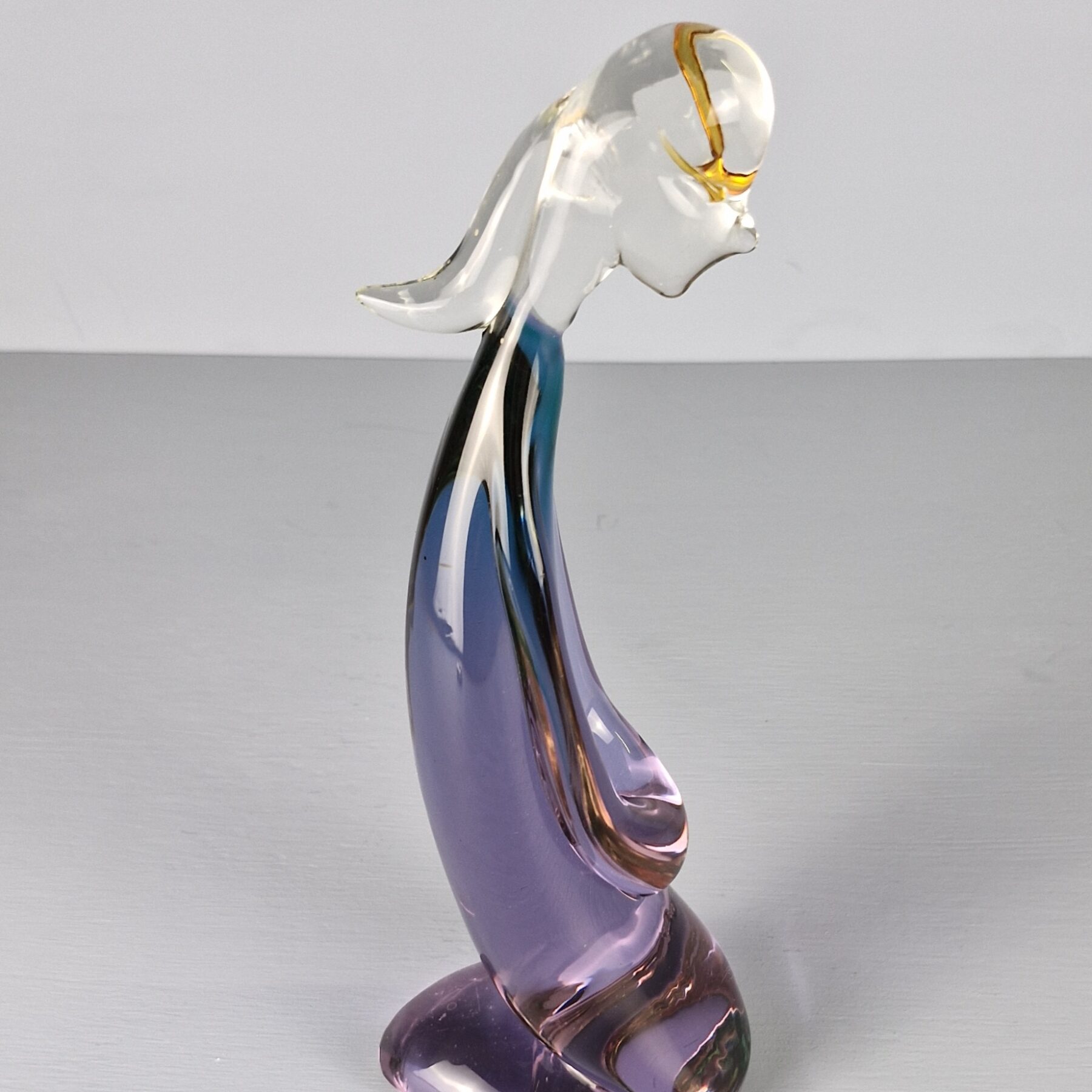 Murano Glass Chinese Lady Kneeling