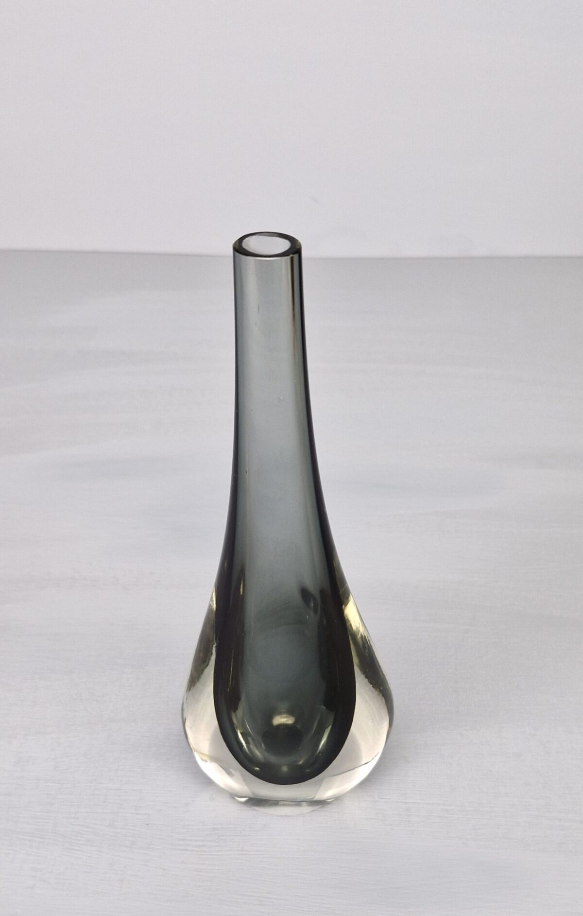 Murano Sommerso Drop Glass Vase