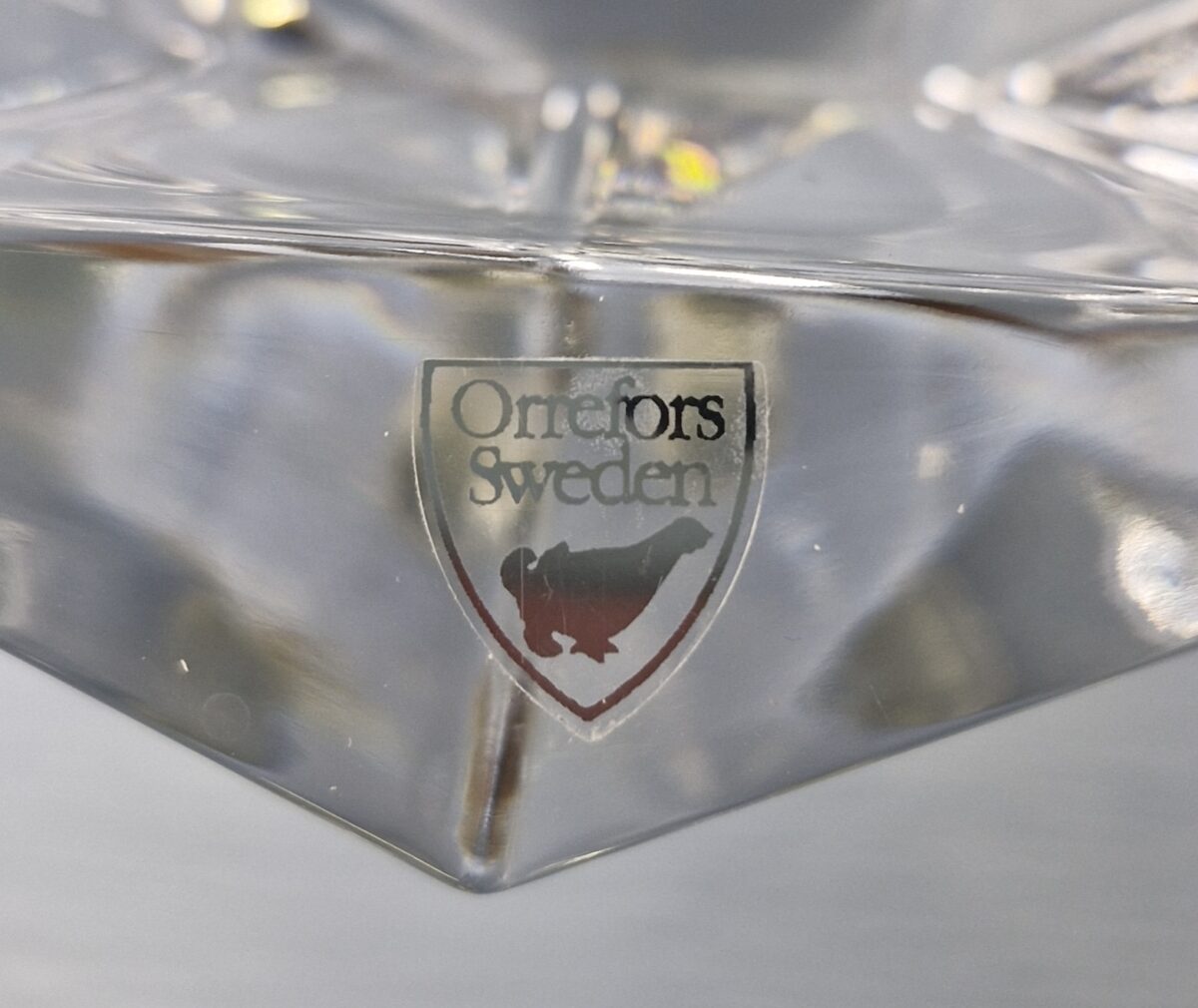 Orrefors Precious Crystal Bowl