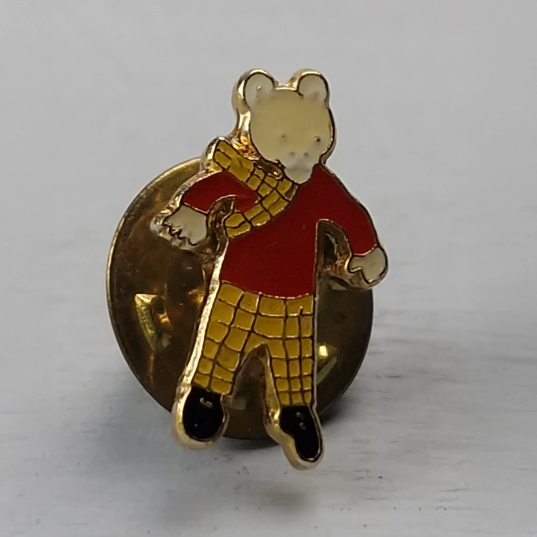 Rupert Bear Pin Badge