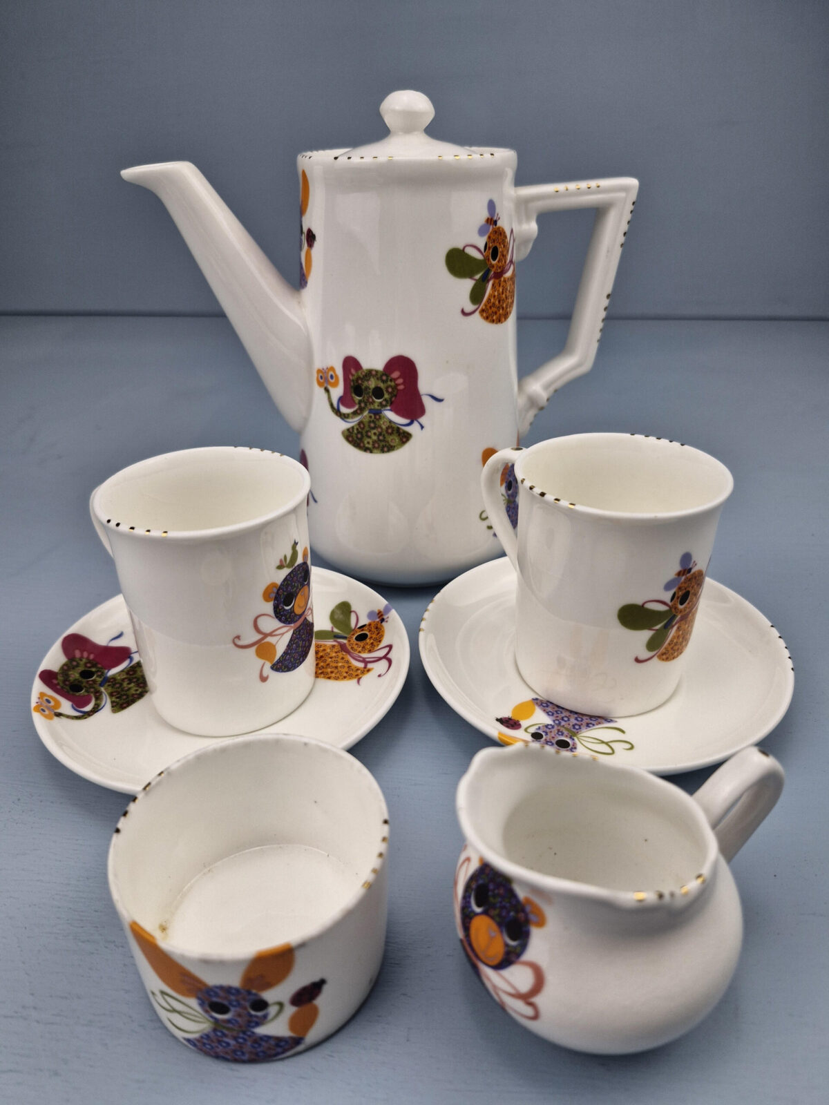 Vintage Child's Porcelain Tea Set