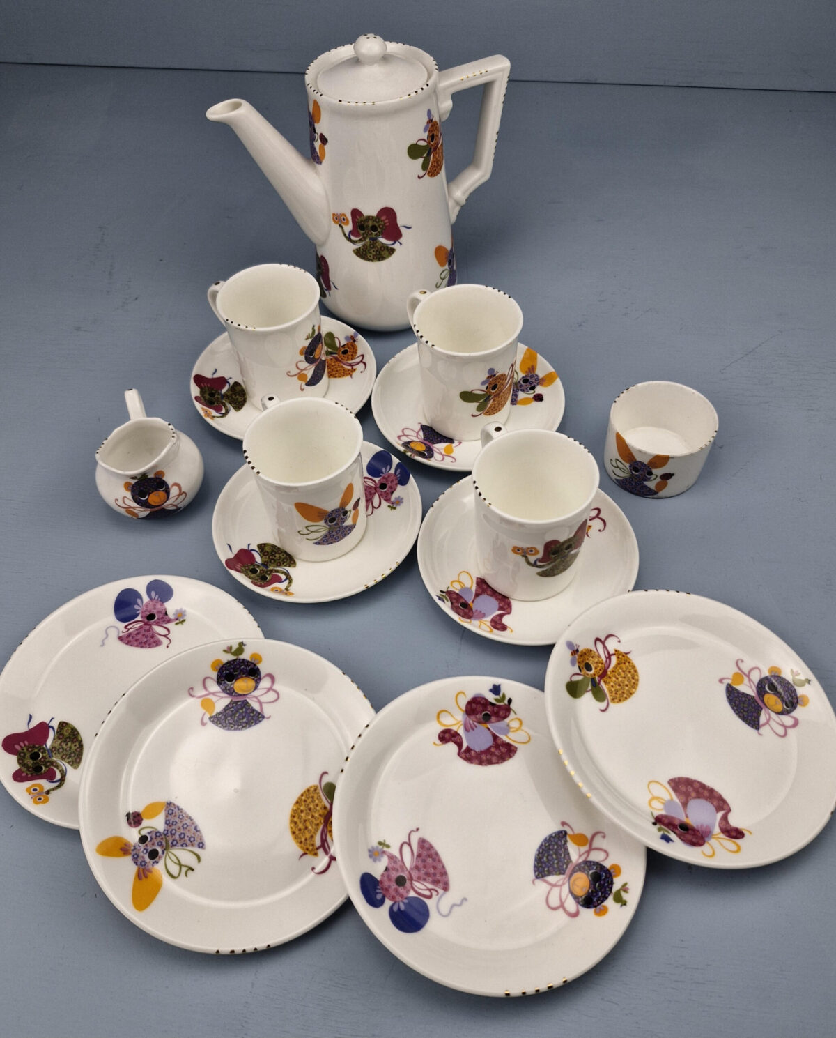 Vintage Child's Porcelain Tea Set