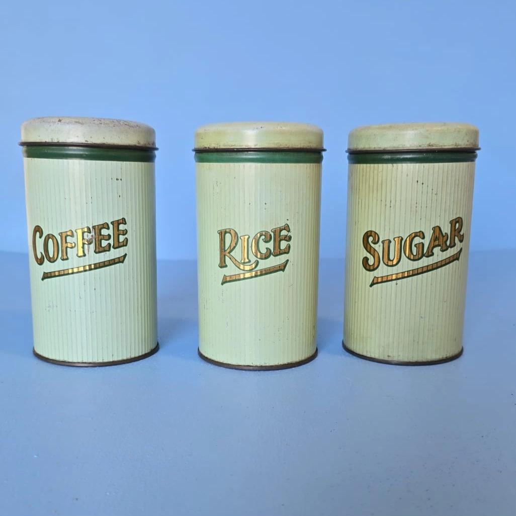 1930's Storage Canisters